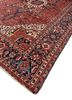 aalam red and orange wool hand knotted Rug - FoldShot aalam red and orange wool hand knotted Rug - FoldShot