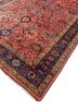 aalam pink and purple wool hand knotted Rug - FoldShot aalam pink and purple wool hand knotted Rug - FoldShot