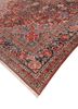 aalam red and orange wool hand knotted Rug - FoldShot aalam red and orange wool hand knotted Rug - FoldShot