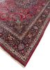 aalam red and orange wool hand knotted Rug - FoldShot aalam red and orange wool hand knotted Rug - FoldShot
