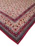 aalam ivory wool hand knotted Rug - FoldShot