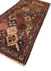 aalam blue wool hand knotted Rug - FoldShot aalam blue wool hand knotted Rug - FoldShot