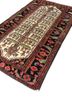 aalam ivory wool hand knotted Rug - FoldShot aalam ivory wool hand knotted Rug - FoldShot
