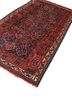 aalam blue wool hand knotted Rug - FoldShot