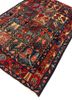 kiaan blue wool hand knotted Rug - FoldShot kiaan blue wool hand knotted Rug - FoldShot
