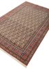 aalam ivory wool hand knotted Rug - FoldShot aalam ivory wool hand knotted Rug - FoldShot