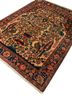aalam gold wool hand knotted Rug - FoldShot