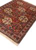 aalam red and orange wool hand knotted Rug - FoldShot