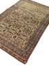 aalam ivory wool hand knotted Rug - FoldShot aalam ivory wool hand knotted Rug - FoldShot