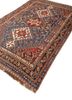 kiaan blue wool hand knotted Rug - FoldShot kiaan blue wool hand knotted Rug - FoldShot