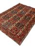 aalam blue wool hand knotted Rug - FoldShot aalam blue wool hand knotted Rug - FoldShot