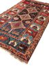 kiaan blue wool hand knotted Rug - FoldShot kiaan blue wool hand knotted Rug - FoldShot