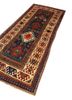 kiaan blue wool hand knotted Rug - FoldShot