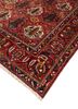 aalam red and orange wool hand knotted Rug - FoldShot aalam red and orange wool hand knotted Rug - FoldShot