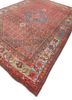aalam red and orange wool hand knotted Rug - FoldShot
