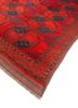 kiaan red and orange wool hand knotted Rug - FoldShot kiaan red and orange wool hand knotted Rug - FoldShot