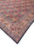 aalam blue wool hand knotted Rug - FoldShot aalam blue wool hand knotted Rug - FoldShot