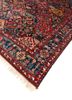 aalam pink and purple wool hand knotted Rug - FoldShot aalam pink and purple wool hand knotted Rug - FoldShot