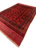 kiaan red and orange wool hand knotted Rug - FoldShot kiaan red and orange wool hand knotted Rug - FoldShot