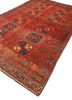 kiaan red and orange wool hand knotted Rug - FoldShot
