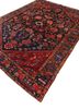 aalam blue wool hand knotted Rug - FoldShot