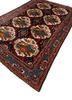 aalam blue wool hand knotted Rug - FoldShot