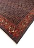 aalam blue wool hand knotted Rug - FoldShot aalam blue wool hand knotted Rug - FoldShot