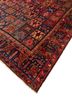 aalam red and orange wool hand knotted Rug - FoldShot aalam red and orange wool hand knotted Rug - FoldShot
