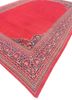 aalam pink and purple wool hand knotted Rug - FoldShot aalam pink and purple wool hand knotted Rug - FoldShot