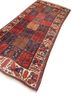 aalam red and orange wool hand knotted Rug - FoldShot aalam red and orange wool hand knotted Rug - FoldShot