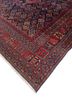 aalam blue wool hand knotted Rug - FoldShot aalam blue wool hand knotted Rug - FoldShot