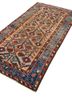 aalam beige and brown wool hand knotted Rug - FoldShot