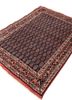 aalam blue wool hand knotted Rug - FoldShot aalam blue wool hand knotted Rug - FoldShot