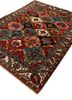 aalam blue wool hand knotted Rug - FoldShot aalam blue wool hand knotted Rug - FoldShot