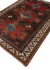 kiaan beige and brown wool hand knotted Rug - FoldShot kiaan beige and brown wool hand knotted Rug - FoldShot