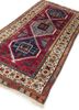 kiaan pink and purple wool hand knotted Rug - FoldShot kiaan pink and purple wool hand knotted Rug - FoldShot