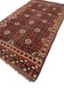 kiaan red and orange wool hand knotted Rug - FoldShot