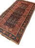 aalam blue wool hand knotted Rug - FoldShot aalam blue wool hand knotted Rug - FoldShot