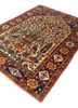 aalam red and orange wool hand knotted Rug - FoldShot