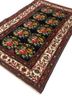kiaan blue wool hand knotted Rug - FoldShot kiaan blue wool hand knotted Rug - FoldShot