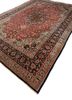 aalam pink and purple wool hand knotted Rug - FoldShot