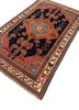 aalam blue wool hand knotted Rug - FoldShot aalam blue wool hand knotted Rug - FoldShot