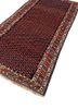 aalam blue wool hand knotted Rug - FoldShot
