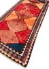 nuray red and orange wool hand knotted Rug - FoldShot