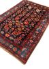 aalam blue wool hand knotted Rug - FoldShot