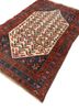 aalam ivory wool hand knotted Rug - FoldShot aalam ivory wool hand knotted Rug - FoldShot