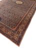 aalam blue wool hand knotted Rug - FoldShot aalam blue wool hand knotted Rug - FoldShot