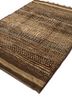 nuray beige and brown wool hand knotted Rug - FoldShot nuray beige and brown wool hand knotted Rug - FoldShot