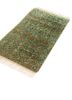 zuri blue wool hand knotted Rug - FoldShot