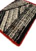 zuri grey and black wool hand knotted Rug - FoldShot zuri grey and black wool hand knotted Rug - FoldShot